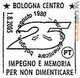 Non un francobollo ma un annullo per salutare le 85 vittime del 1980