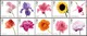 Dal Regno Unito dieci francobolli floreali: annunciano il Regno di Carlo III ma anche la primavera