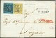Cinquantacinque centesimi per una lettera da Reggio a Lugano; era l’8 febbraio del 1853