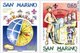 I due francobolli PostEurop che San Marino si appresta a varare