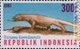 Un francobollo di Indonesia